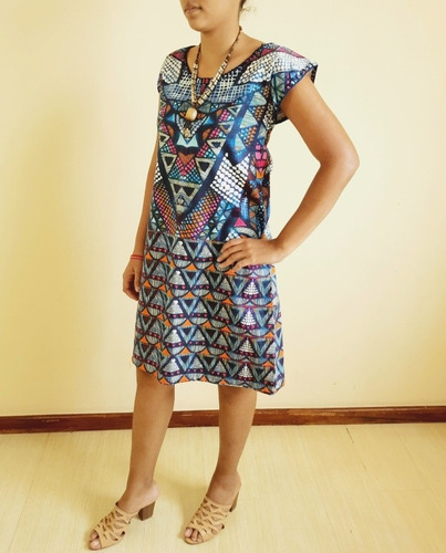 Imagem 4 de 5 de Vestido Feminino Tecido Curto Solange