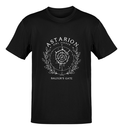 Camiseta Jogo Baldur's Gate 3 Astarion 100% Algodão Tshirt