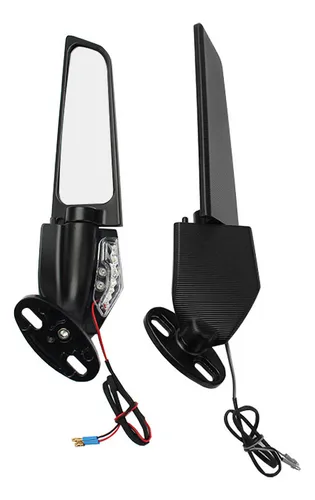 N Espejo Retrovisor Lateral Con Luz Para Suzuki Gsxr 600