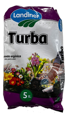 Turba Rubia De Sphagnum 5lts Landiner