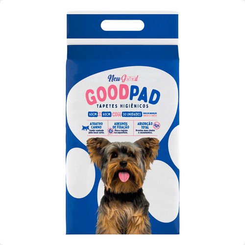 2 Tapete Higiênico Petlike Good Pad 60x60 - 30 Unidades