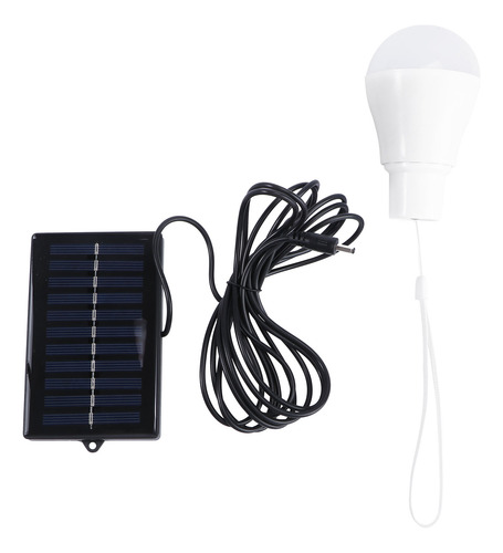 Bombilla Portátil Con Energía Solar De 3 W Y 110 Lúmenes, Le