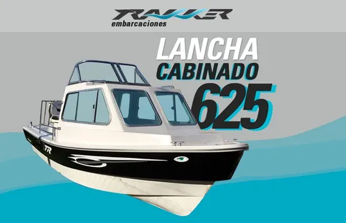 Lancha Bermuda 180 Sport Azul Línea De Flotación Roja