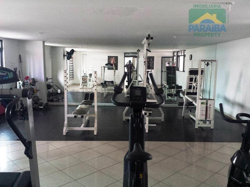 Imagem 3 de 15 de Apartamento Mobiliado A Venda Ou Locação Beiramar - Praia De Cabo Branco - João Pessoa - Pb - Ap0131