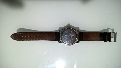 Relógio Guess Waterpro Pulseira De Couro