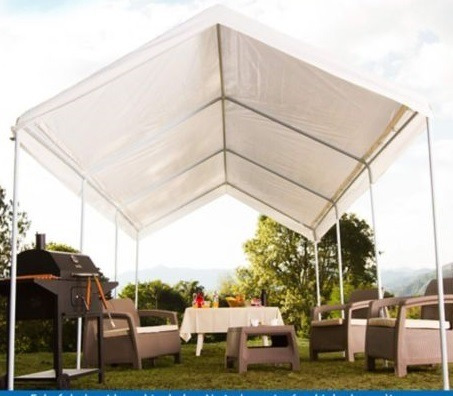 Carpa Toldo Parqueadero Garaje 6x3m Impermeable Blanca