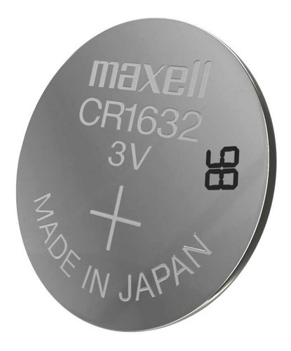 5 Pilas Maxell Cr1632 Tipo Botón Japonesa /3gmarket