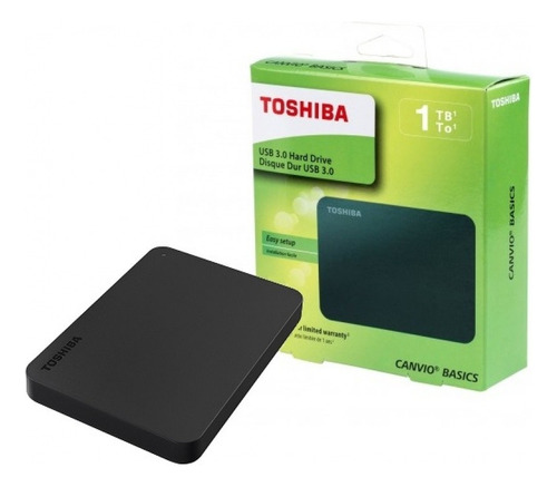 Disco Duro Externo 2.5  1000gb - 1tb Usb3.0 Toshiba Canvio