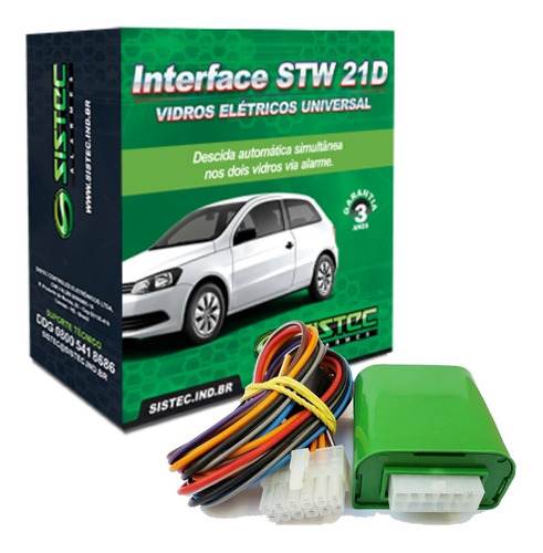 Imagem 3 de 3 de Módulo Subida Ou Descina Vidro Eletrico 2 Portas Universal