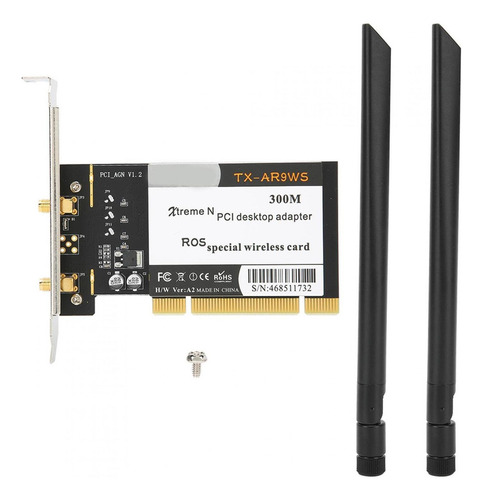 Adaptador De Escritorio Pci 300mbps 802.11b/g/n Wifi Inalámb