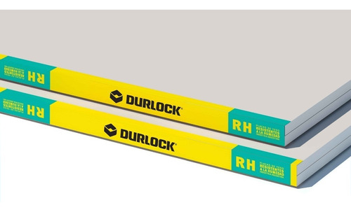 Placa Durlock 12.5 Mm 1.20x2.40 Mts Resistente Al Agua Verde