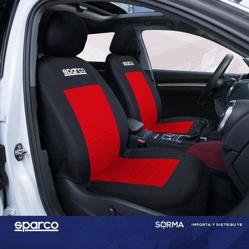 Imagen 3 de 9 de Fundas Cubre Asientos Auto Sparco 9 Piezas Universal