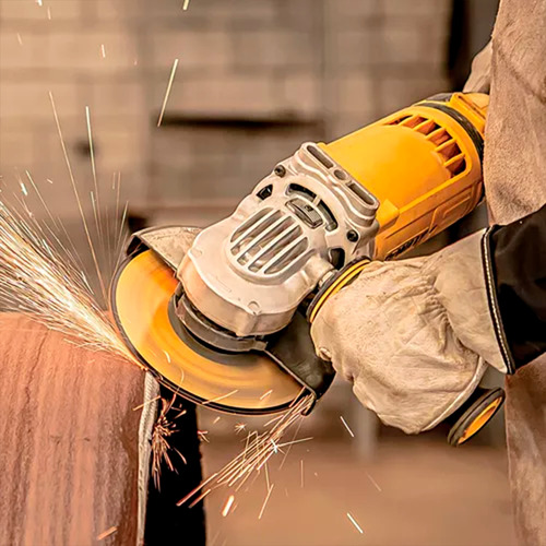 Esmeril Angular 7 2700w Dewalt Dwe4577-b2c Amarillo