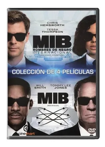 comprar Mib Hombres De Negro 1 2 3 4 Internacional Box Peliculas Dvd