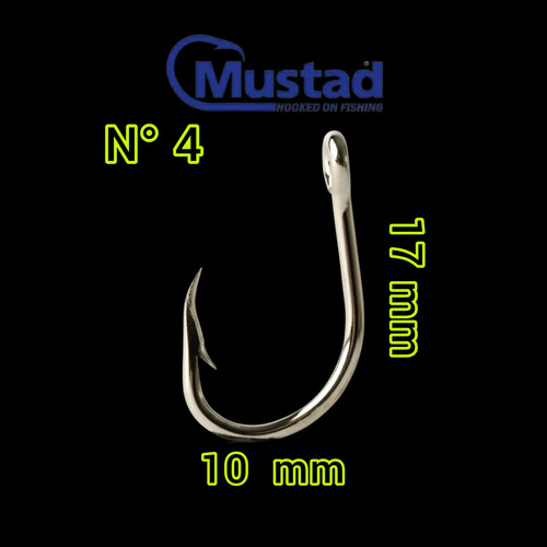 Mustad  Pico De Loro #4