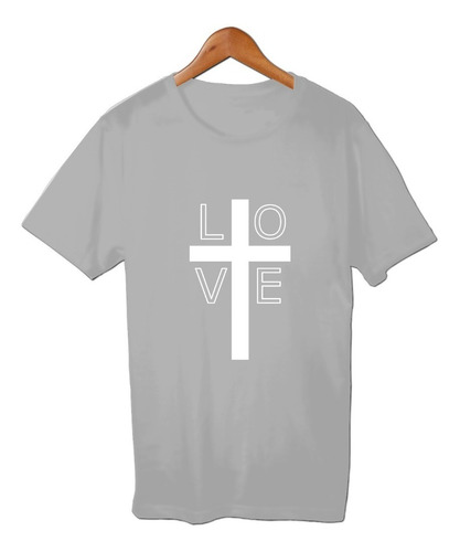 Cruz Love Remera Cristiana Friki Tu Eres