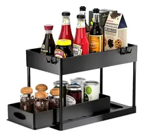 Comprar Organizador Multiusos Con 2 Niveles Con Bandeja Extraíble