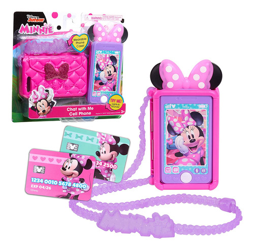 Set De Teléfono Móvil Minnie Mouse Disney Junior Chat Me