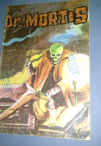 Dr. Mortis Antiguo Comic Revista Historieta Terror Edicol