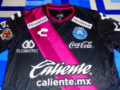 Club Puebla Jersey Match Worn Cortez Alternativa Liga Mx