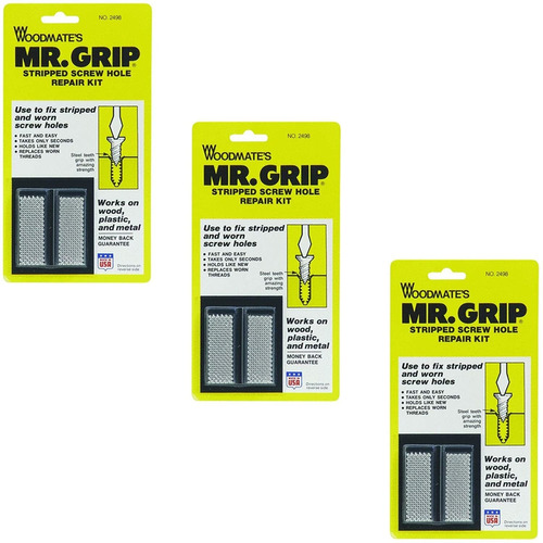 Woodmate 2498 Mr. Grip Kit De Reparación De Agujeros De Torn