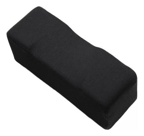 2 Negro Cómodo Reposabrazos Almohada Silla Reposabrazos