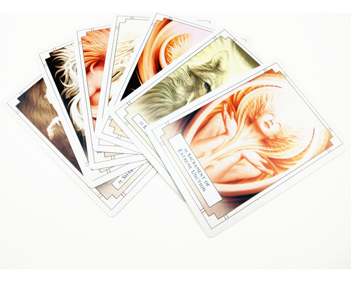 Tarot Waite Full White Light Alice Cards English Deck Oracle