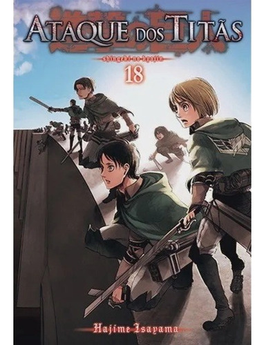 Livro Ataque Dos Titãs Vol.18