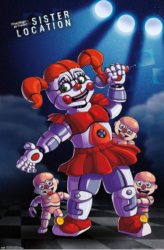 Five Nights At Freddy&#39;s: Sister Location - Póster ...