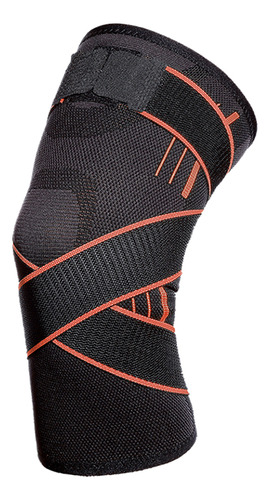 Rodillera Profesional Deportiva Protección Rodilla Xl Naranj