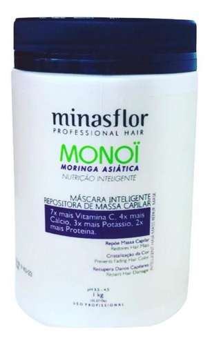 Máscara Monoi 1kg Minasflor