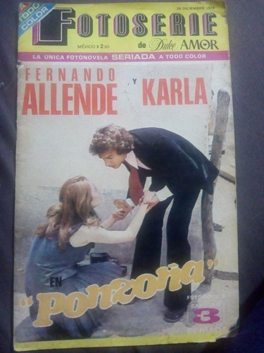 Fernando Allende Y Karla En Foto-serie Ponzoña Dulce Amor