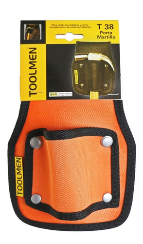 Imagen 4 de 6 de Porta Martillo Carpintero Constructor Cartuchera Toolmen T38