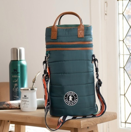 Mochila Matera Diamond Pop Verde Petroleo