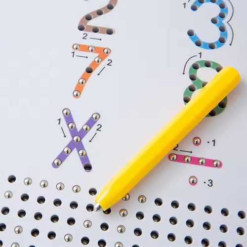 Tablero Magnético De Letras De Doble Cara,2 En 1