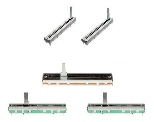 Kit Potenciometros Ddj Sb Rb Wego 2faders 1crossfader 2pitch
