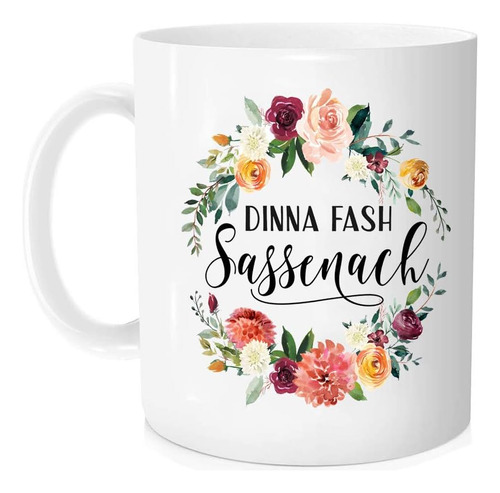 Dinna Fash Sassenach Taza Taza Taza Escocesa Jamie Y Claire 