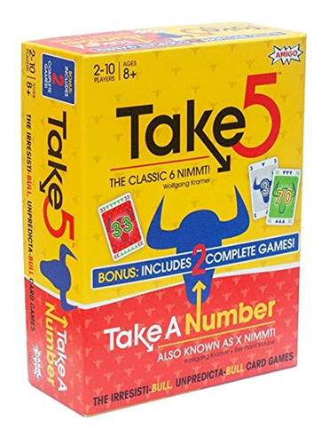 Take 5: Dos Juegos En Uno - U.s. Versión De 6 Nimmt!