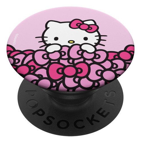 Hello Kitty - Lazos De Color Rosa Con Agarre Y Soporte Para