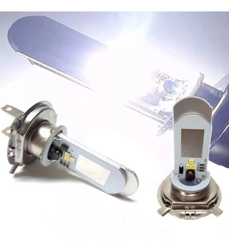 Lampada Farol Led H4 Moto Efeito Xenon Titan Cb 300 Xre Cg