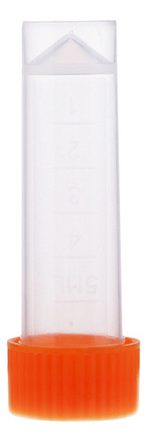 6pcs Contenedor Tapa Multicolor Transparente Botellas De