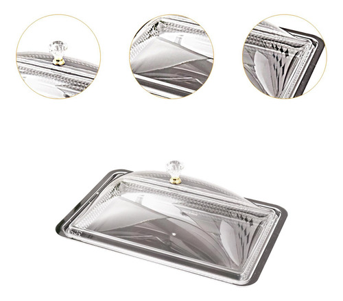 Food Serving Display De La Bandeja De 44cmx29cmx29cm