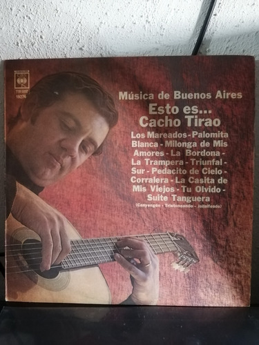 Disco De Vinilo Cacho Tirao Música De Buenos Aires (152)