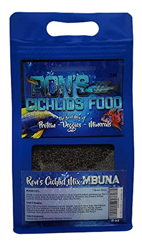 Tratamientos De Agua - Ron's Mbuna Cichlid Pellets | Sinking