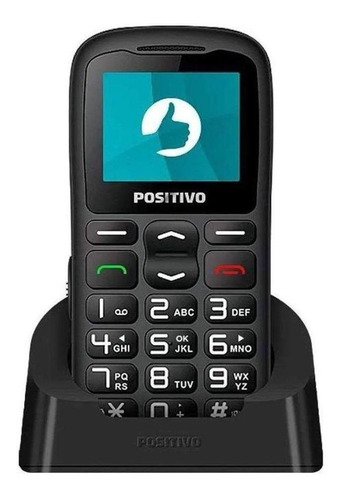Celular Positivo P36 Dual Chip, 3g, Bluetooth, Preto