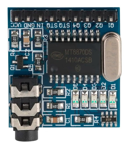 Modulo Decodificador De Audio Dtmf Mt8870 Mt 8870 Arduino