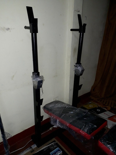 Imagen 3 de 8 de Banca Para Pesas Con Rack Sentadilla.