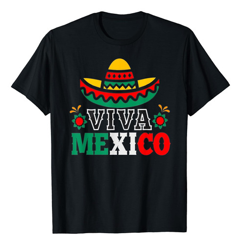 Viva México Día De La Independencia Mexicana Playera
