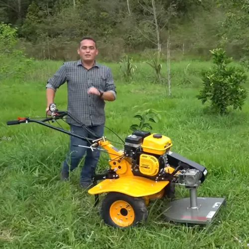 Tratorito A Gasolina 7hp Zt900 Zmax Roçadeira Frontal Mr0