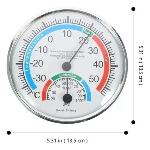 Termometro Higrometro Analogo Humedad Temperatura